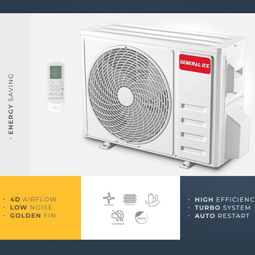 کولر گازی جنرال ایس مدل GTSE-24HO1RALB 24000 — نمای ۶