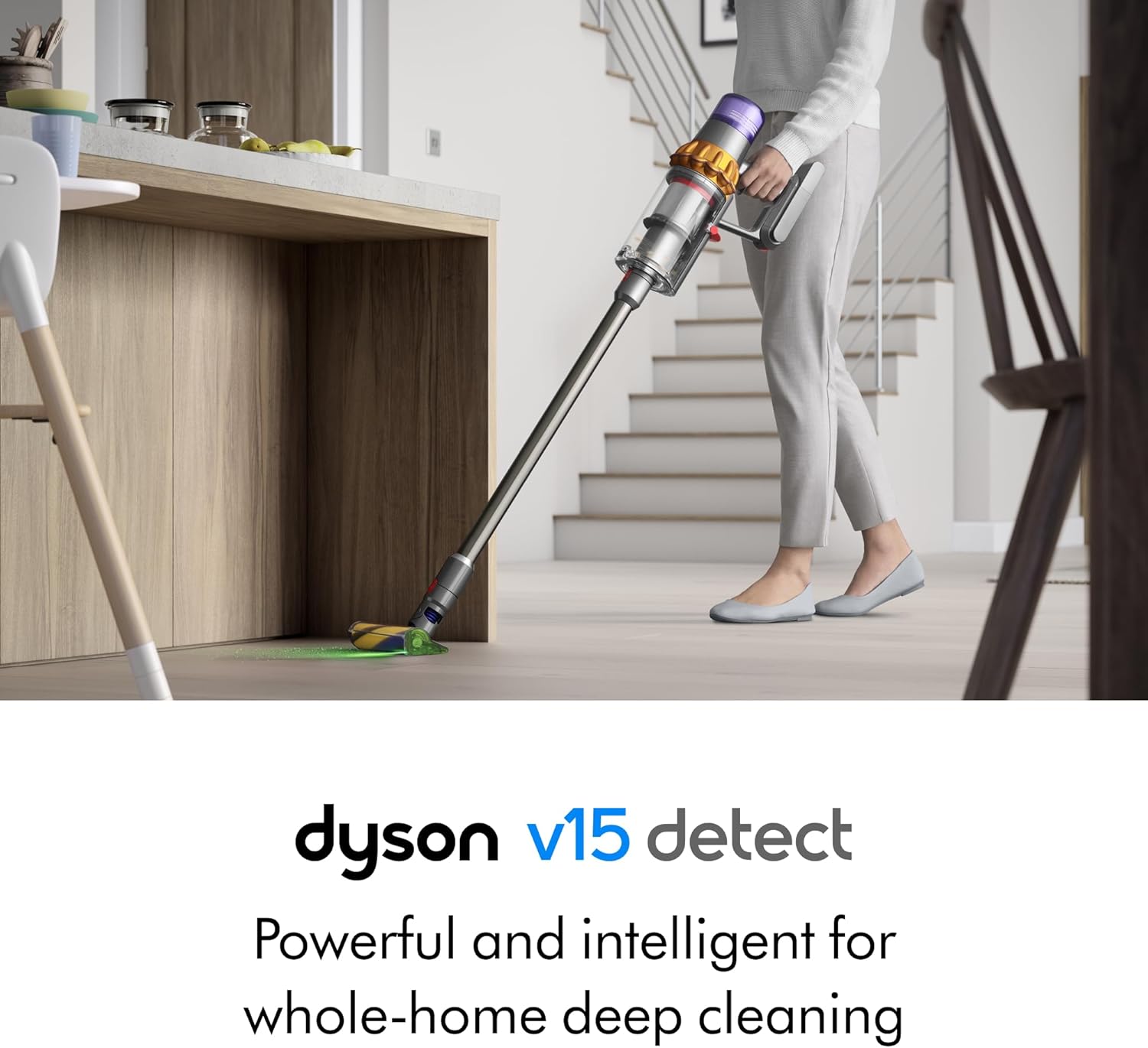 جارو شارژی دایسون مدل V15 Detect Absolute — نمای ۸