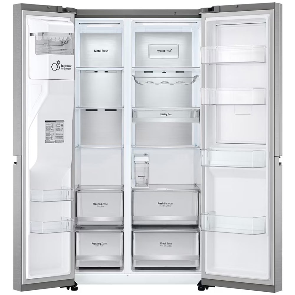 یخچال فریزر ال‌جی مدل gcj-287tnl — نمای ۳
