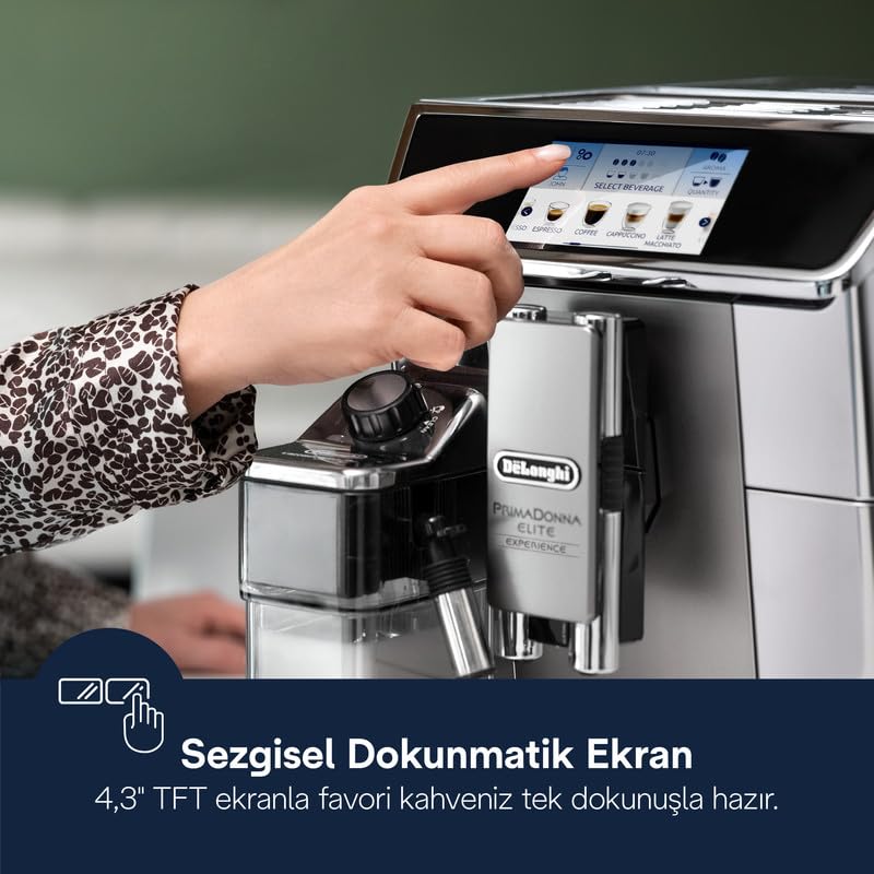 اسپرسوساز دلونگی مدل ECAM 650.85 — نمای ۶