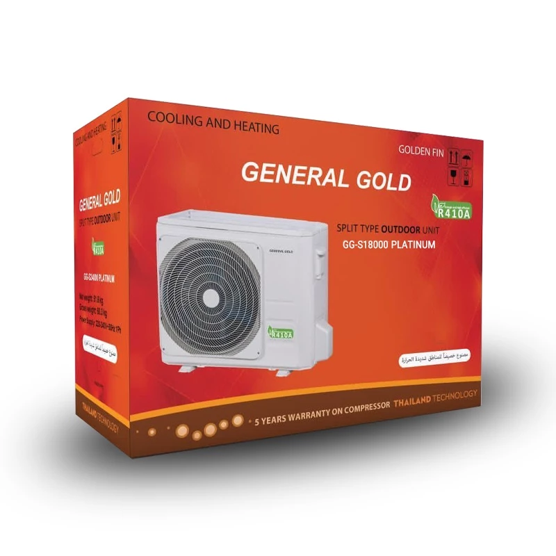 کولر گازی کولر مدل گازی 18 هزار جنرال گلد GG-S18000 Platinum — نمای ۴