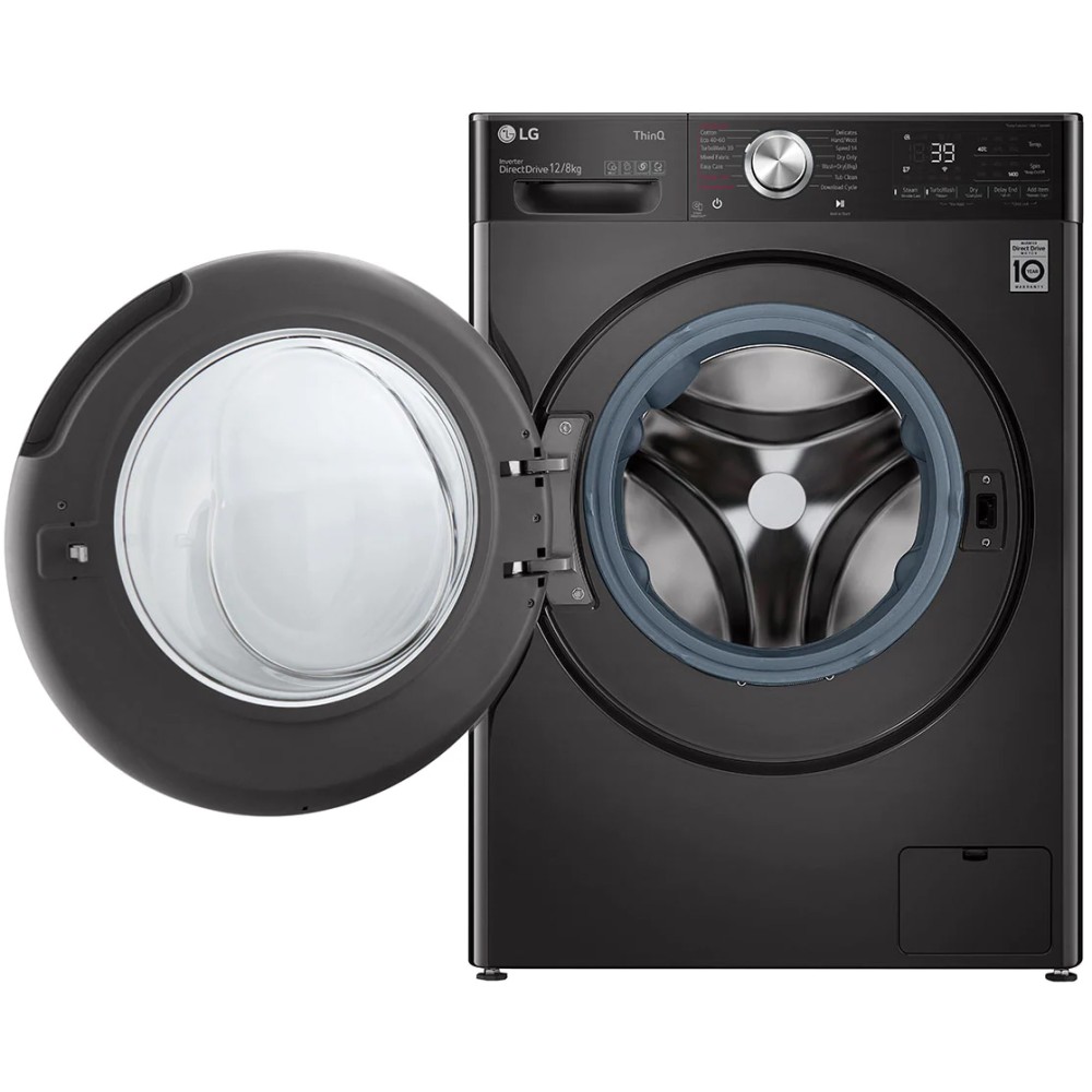 ماشین لباسشویی ال‌جی مدل WDV1260BRP — نمای ۶