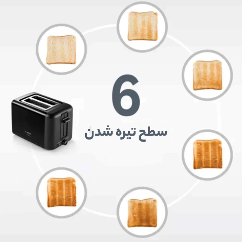 توستر بوش مدل TAT3P423 — نمای ۵