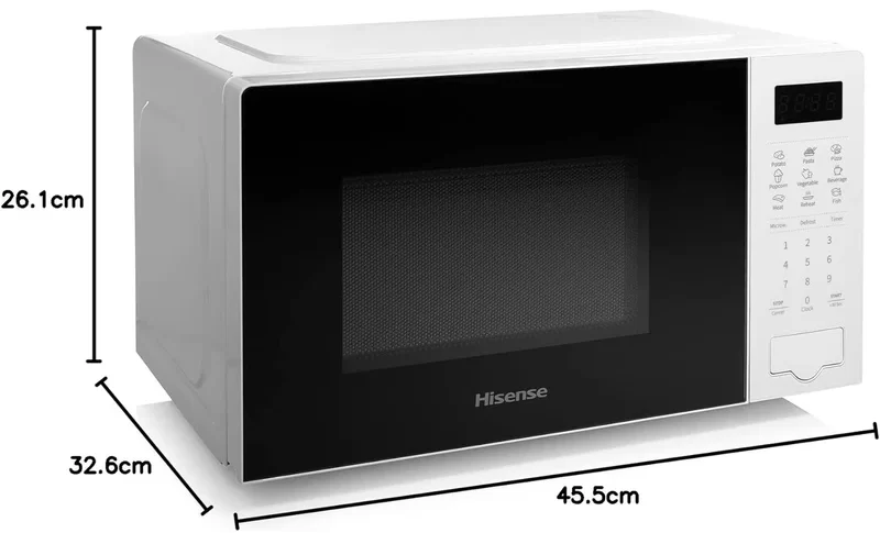 مایکروویو و سولاردام هایسنس مدل H20MOWS4 — نمای ۷