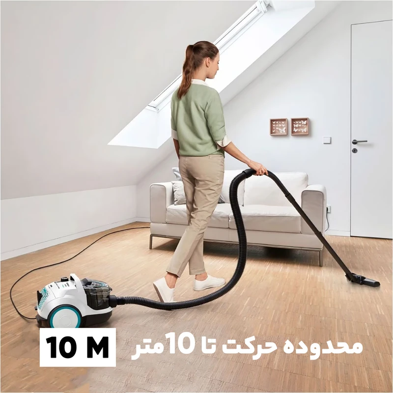 جاروبرقی بوش مدل BGC21HYG1 — نمای ۵